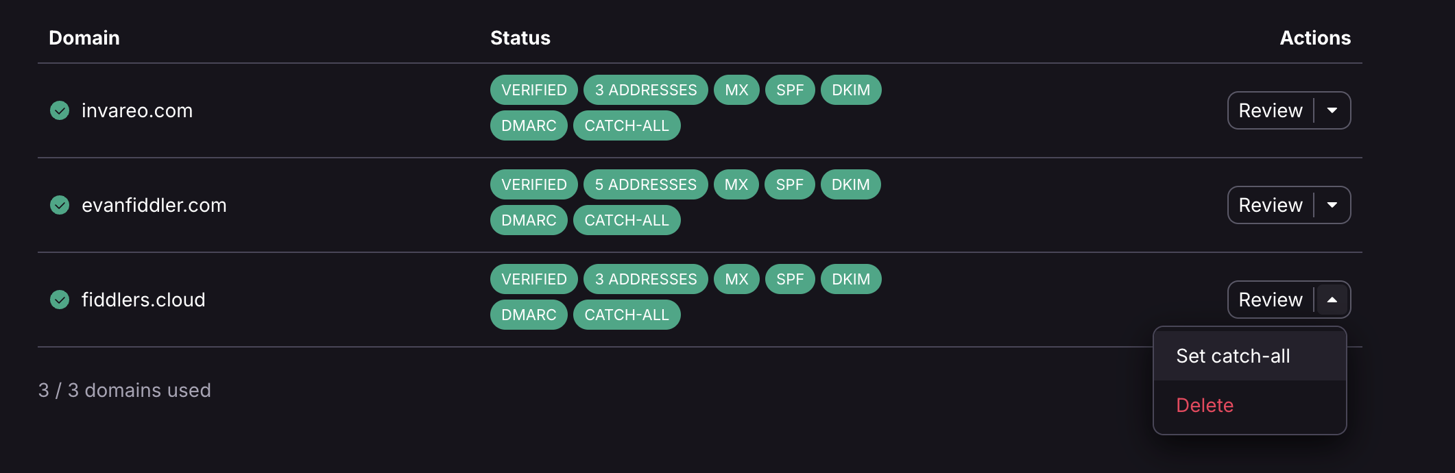 proton set catch all